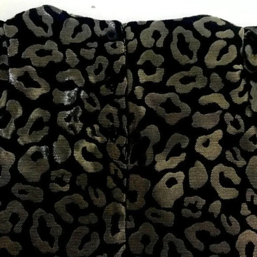 NWT GYMBOREE LEOPARD PRINT DRESS WITH BOW 12-18 MONTHS